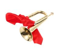Gatuida Charge Trumpet Wind Instrument Trumpet for Beginners Portable Bugle for Orchestra Performances Easy to Learn and Use for Marching Bands and Musicians