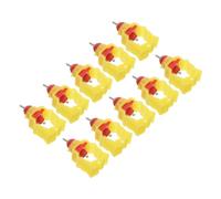 Gatuida Chicken Water Drinker Poultry Supplies for Farm Use Stainless Steel Automatic Nipple Waterer Nozzles Sturdy Drinking Tools Efficient Hydration Equipment for Chicken Coop