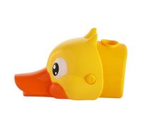 Gatuida Child Friendly Water Guiding Gutter Faucet Extender in Yellow, Made of Sturdy Abs and TPE Materials, Designed to Cultivate Children's Hand Washing Habits and Attract Baby's