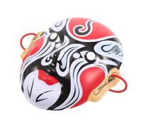 Gatuida Chinese Face Changing Mask Unique Decorative Cover for Halloween Cosplay Vibrant Colors Eyecatching Design for Theatrical Events and Cultural Enthusiasts