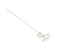 Gatuida Chinese Hairpin Flower Hair Stick Retro Women's Classical Decorative Accessory for Updos Chignons and Traditional Hairstyles