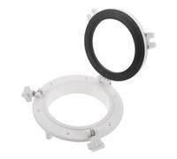 Gatuida Circular Porthole Window Round Hatch for Yacht Rv Cabin with Corrosion-resistant Seal Watertight Ventilation and Stylish Curved Design for Vessels