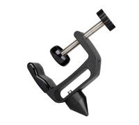 Gatuida Clarinet Cork Storage Bracket Tabletop Stand with Wrap for Secure Clamping and Versatile Use for Polishing and Repairs Black