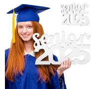 Gatuida Class of 2025 Sign: 2025 Sign Graduation Prop Grad Table Decorations Photo Booth Props Graduation Picture DIY Backdrop for College High School Grad Party Supplies