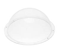 Gatuida Clear Acrylic Camera Dome Hemisphere Security Cctv Camera Cover Protective Housing With Pre-Drilled Holes For Indoor Outdoor 147mm
