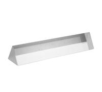 Gatuida Clear Crystal Triangular Prism, Optical Glass for Physics Class | Optical Classroom Prism, High Transparency Rainbow Maker for Photographers, Teachers, and Science Enthusiasts, 6 Inch