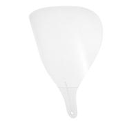 Gatuida Clear Plastic Hairdressing Face Mask Shield Lightweight Protective Cover for Hairspray and Haircut Use Comfortable Sturdy Plastic Face Mask for Salon Hair Styling