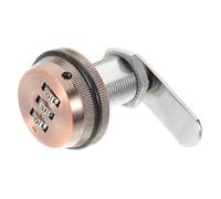 Gatuida Coded Cabinet Lock Metal Security Lock for Cupboards for Files and Furniture Storage Durable and Easy to Install
