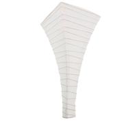 Gatuida Collapsible Paper Lantern, White Foldable Paper Hanging Lampshade | Blank Paper Lantern Pendant, Easy to Hang, Folding Paper Construction for Christmas, Bridal Showers and Restaurant