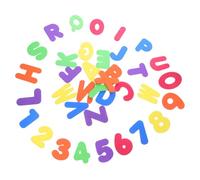 Gatuida Colorful EVA Bath Letters and Numbers for Alphabet and Number Bath Soft Educational Floating Stickers for Bathtime Learning and Play Safe Supervised Water Fun