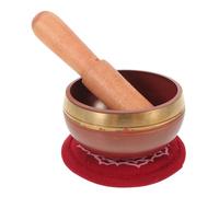 Gatuida Colorful Singing Bowls for Gods Hand Prayer Bowl Singing Calming Items Authentic Sound Use as Decorative Tibetan for Yoga Meditation
