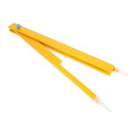 Gatuida Compass for School Drawing Tool Practical Math Compass Yellow Abs and Wood Metal Blackboard for Physics Class Students and Teachers