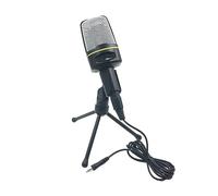 Gatuida Computer Microphone Stand Condenser Mic for PC Noise Reduction Stable Tripod Good Transmission for Streaming Media and Podcast Equipment