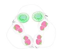 Gatuida Cooling Eye Masks Ice Cooling Mask 3Pcs Reusable PVC Gel Eye Patches for Kids Light-Blocking and Puffiness Random Style
