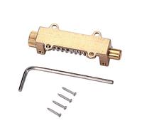 Gatuida Copper Tremolo Guitar Stabilizing Kit Brown Instrument Stabilizer Metal Tremolo Stabilizer for Full-floating Bridge Eliminates Flutter and Sag Maintains Tuning and Enhances Sustain