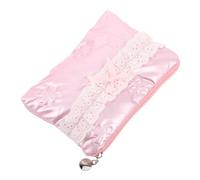 Gatuida Cosmetic Bag Small Bow Makeup Pouch Portable Cute Travel Toiletry Organizer for Women and Girls Everyday Use Tiny Makeup Bag Butterfly Bow