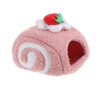 Gatuida Cozy Cotton Hamster Hideout House Warm Winter Nest for Small Animals Fit Easy to Clean Comfortable Shelter for Hamsters and Small Rabbits
