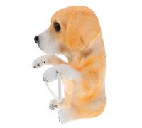 Gatuida Creative Dog Toilet Paper Holder with Anti-slip Base Cute Puppy Design Decorative Wall-mounted Tissue Organizer for Bathroom Functional Art Adding Charm and Stability