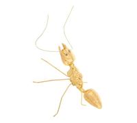 Gatuida Creative Metal Ant Sculpture Unique Animal Figurine for Home and Office Decor Photography Prop with Detailed Handcrafting and Low Maintenance for Living Bedroom and Desktop Display