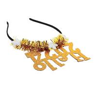 Gatuida Creative Year Hairband Lightweight Party Hair Accessory with Decorative Numbers for Women Festivals and Bars