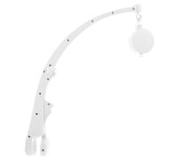 Gatuida Crib Mobile Arm with Music Box Rotating Mobile Holder for Crib Durable Bed Bell Rattles Bracket for Traditional