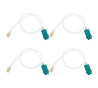 Gatuida Cupping Vacuum Hose Connectors 4Pcs 40Cm Replacement Tubes for Home Use Hand Pump Accessories Suitable for Dry Cupping Therapy