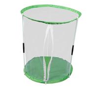 Gatuida Cylindrical Butterfly Habitat Cage Lightweight Portable Insect Observation Enclosure for Bees Ladybugs and Small Insects with Transparent Mesh and Easy to Assemble
