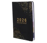 Gatuida Daily Planner Hardcover Pocket Organizer with Hourly Schedule Lightweight Portable Academic Agenda for Students and Professionals English Layout for Goal Setting and Management