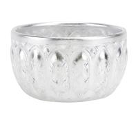 Gatuida Decorative Tin Alloy Bowl 3.15 Inch Metal Serving Bowl for Dining Table Household Restaurant Hotel Tableware Snack Dish