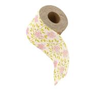 Gatuida Decorative Toilet Paper Roll with Stylish Rose Prints Soft and Durable Floral Bathroom Tissue for Home Hotels and Travel Functional and Charming Napkin for Celebrations