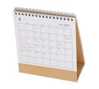 Gatuida Desk Calendar Simple Monthly Planner Wire Bound Flip Calendar for Office Home Page Flipping Detailed Scheduling Organize Your Life