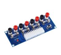 Gatuida Desktop PC ATX Power Board Adapter Module 24 Pin Output Terminal Output Protection Fuse and High Performance for Computer Parts