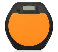 Gatuida Digital Electronic Drummer Pad Drum Simulation Practice Pad with Lcd Display and Metronome Made of Asb and Silicone for Precise Drummer Training and Music Practice