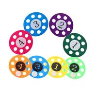 Gatuida Diving Pool with Discs for Swimming Training and Water Exploration Weather-resistant PP Material Underwater Retrieval Game for Skill Development and Outdoor Fun