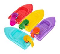Gatuida DIY Balloon Recoil Boat Set Science Experiment for Hands Learning Imagination Development Safe Educational Model for Classroom Outdoor Fun Random Color