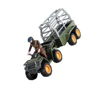 Gatuida DIY Farm Model with Driver and Motorbike Educational Simulation Play Scene for Skill Development and Imaginative Outdoor Fun Suitable for Boys