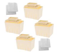 Gatuida DIY Tofu Press Kit with Cheese Cloth for Homemade Vegan Tofu Plastic Mold with Press Plates Use Kitchen Tool and Healthy Cooking