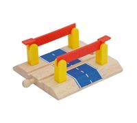 Gatuida DIY Train Track Railing Barrier for Model Railway Accessories Sturdy Pretend Railway Road Block Prop Easy to Install Platform Scene for Imaginative Play and Layout Building