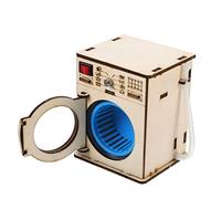 Gatuida DIY Washing Machine Model Educational Science Experiment Kit for Boys and Hands Plaything Portable and Safe Assembly