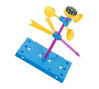 Gatuida DIY Wind Vane Assembly for Educational Science Experiment Kit Lightweight Portable for Boys and Enhancing Parent Interaction