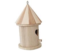 Gatuida DIY Wooden Birdhouse Kit Unfinished Bird Feeder House for Birds Durable Nesting Box for Garden Decor and Nature Lovers Easy to Clean Design with Elegant Style