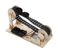Gatuida DIY Wooden Engineering Science Kit for Physics Experiment Model for Assembly and Stem Learning Safe Materials for Elementary Students
