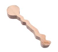 Gatuida DIY Wooden Spoon Semi-Finished Scoop with Long Wooden Handle for Woodcarving Beginners, Suitable and Women in Schools and Clubs Art Work