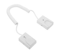 Gatuida Drop Elastic Remote Leash with Self Adhesive Holder Spring Security Cable for Phones Tvs and Multiple Devices Tether for Remote Controllers and Items