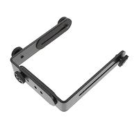 Gatuida Dual Bracket Camera Mount with Screw Matte Slip Metal Flash Bracket for Tripods and Monopods Compatible with DSLR and Photography Accessories
