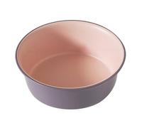 Gatuida Dual-color Plastic Wash Basin Medium Size, Salon Washbasin and Foot Soak Tub for Home Spa and Face Cleansing, Pink and Purple Foot Bath for Personal Care