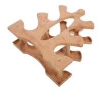 Gatuida Dumbbell Rack Weight Storage Rack Wooden Dumbbell Bracket for Home Gym Small Space Efficient Organiser