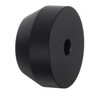 Gatuida Durable Aluminum Adapter for Turntables Enhances Sound Quality Reduces Noise Compatible with Large Hole Records for and Collectors