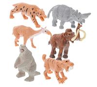 Gatuida Educational Ancient Animal Model Realistic Prehistoric Figures for Classroom Teaching and Interactive Play Plastic Household Ornaments Desktop Decor for Boys and Learning History