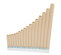 Gatuida Educational Pan Flute in C Key Lightweight Resin for Beginners and Portable Musical Instrument Developing Rhythm and Confidence